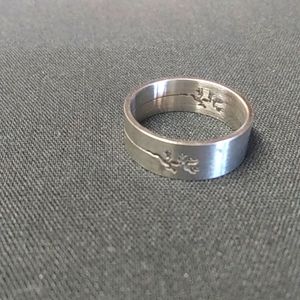 Men's stainless steel ring